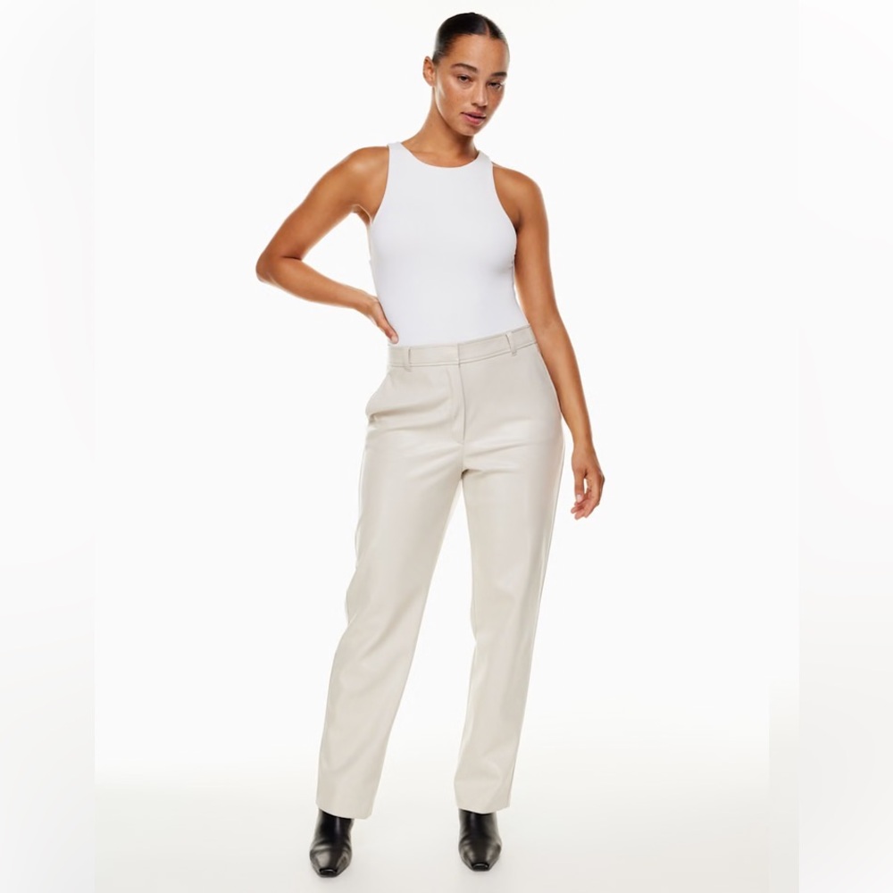 Babaton Command Pant vegan leather sz 2